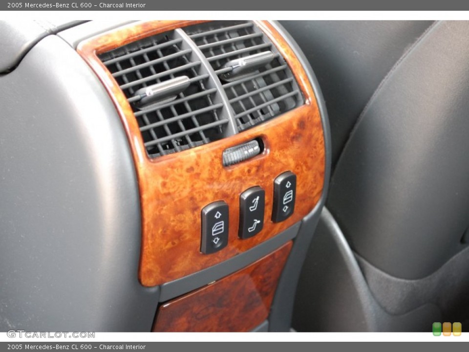 Charcoal Interior Controls for the 2005 Mercedes-Benz CL 600 #84912769