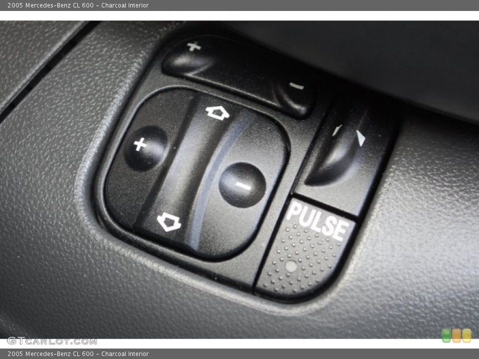 Charcoal Interior Controls for the 2005 Mercedes-Benz CL 600 #84912820
