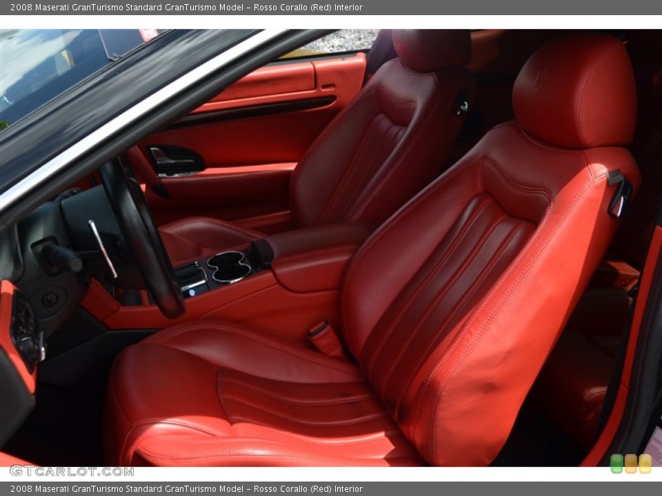 Rosso Corallo (Red) Interior Photo for the 2008 Maserati GranTurismo  #84912901