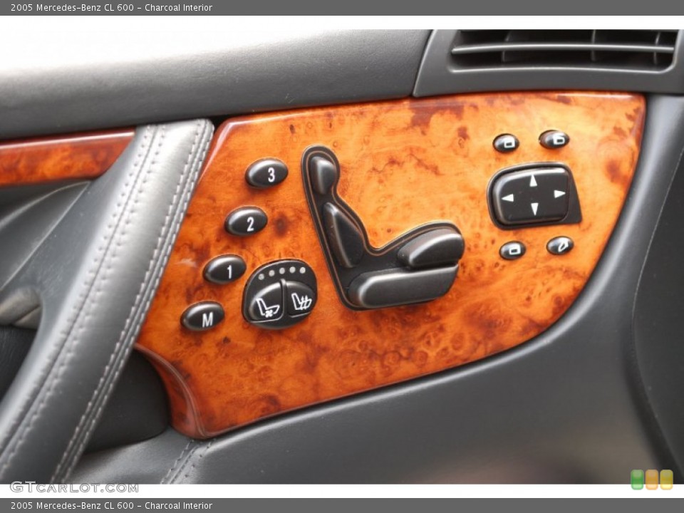 Charcoal Interior Controls for the 2005 Mercedes-Benz CL 600 #84912928