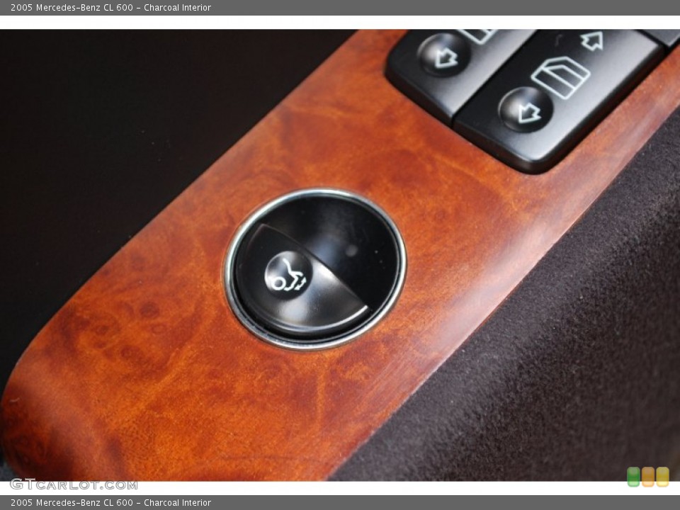 Charcoal Interior Controls for the 2005 Mercedes-Benz CL 600 #84913000