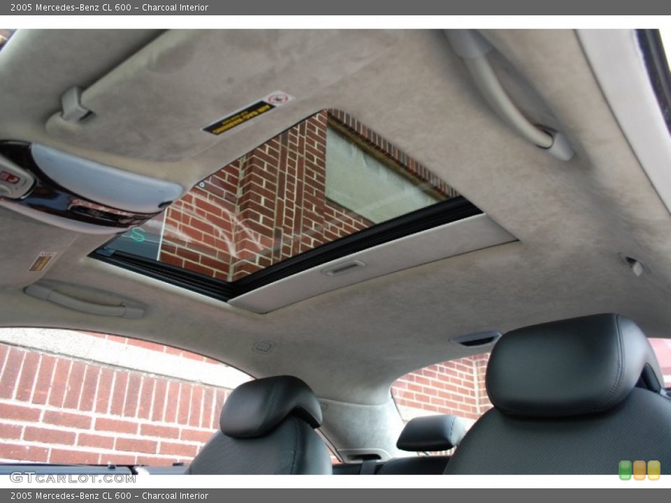 Charcoal Interior Sunroof for the 2005 Mercedes-Benz CL 600 #84913201