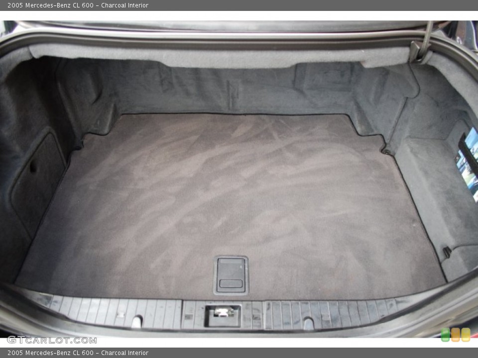 Charcoal Interior Trunk for the 2005 Mercedes-Benz CL 600 #84913259