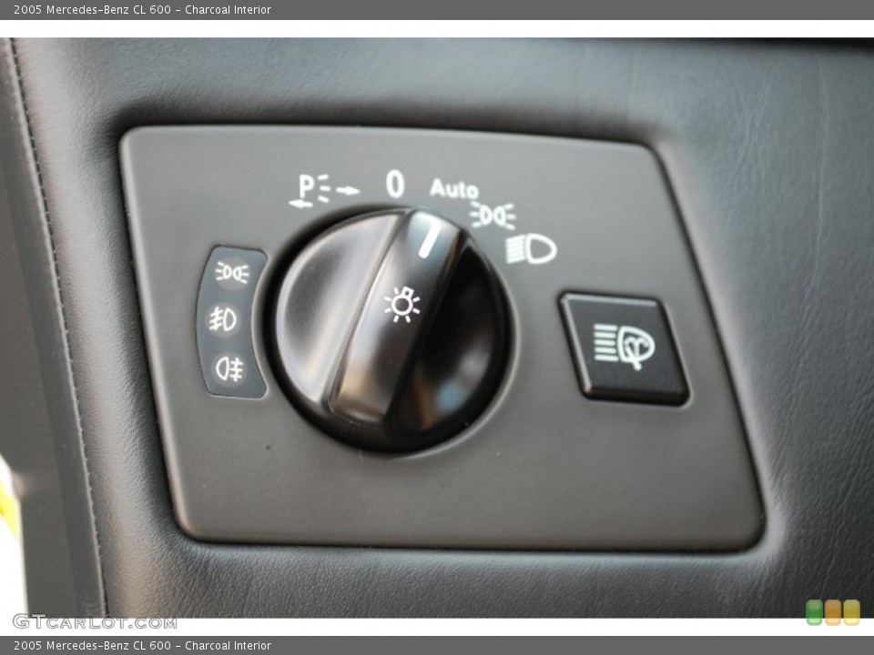 Charcoal Interior Controls for the 2005 Mercedes-Benz CL 600 #84913438