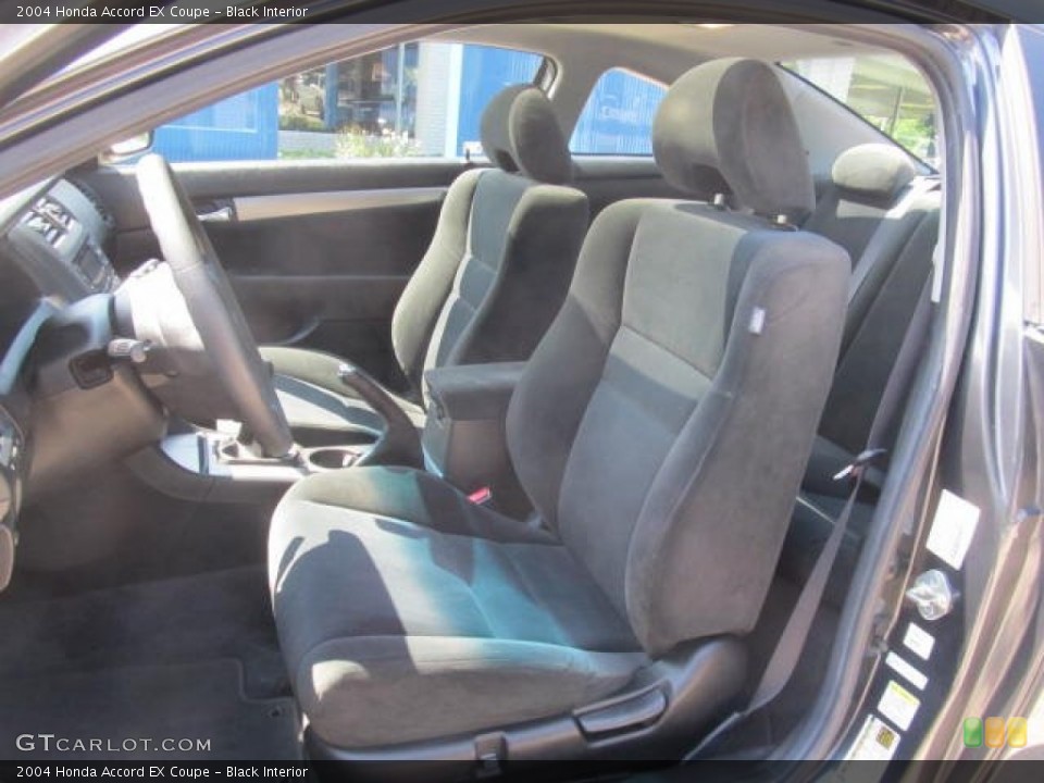 Black Interior Front Seat for the 2004 Honda Accord EX Coupe #84913870