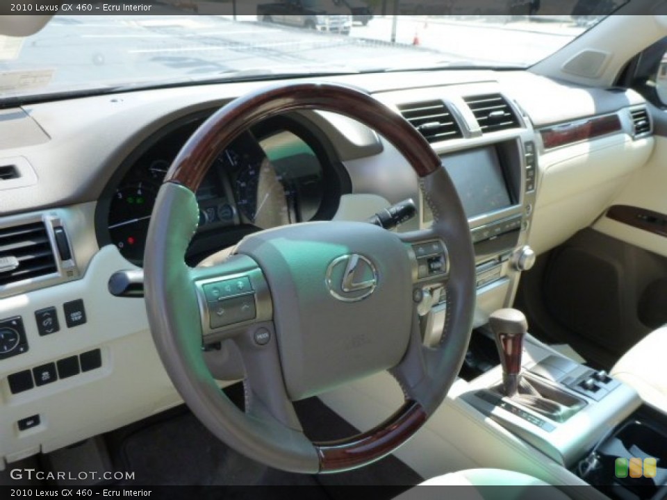 Ecru Interior Dashboard for the 2010 Lexus GX 460 #84914047