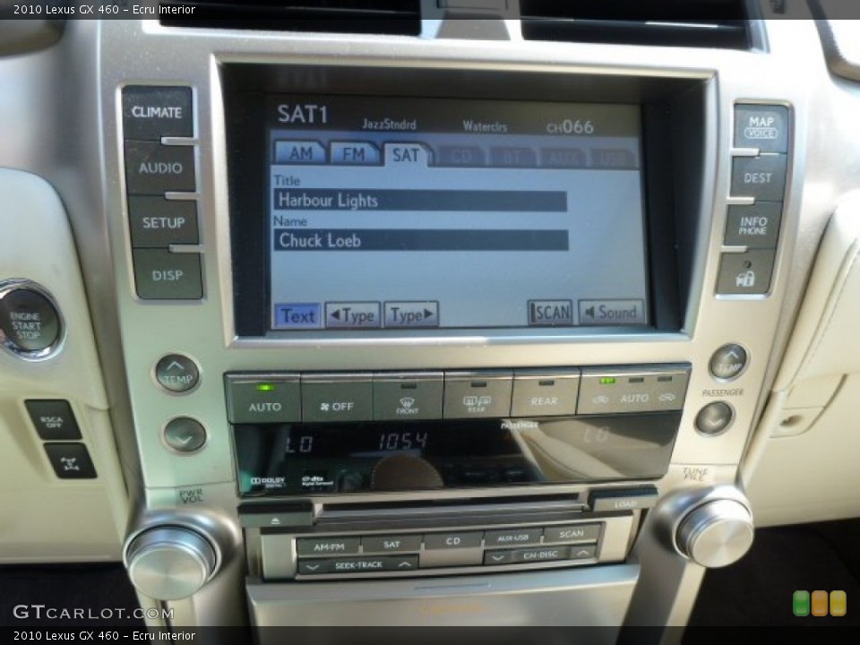 Ecru Interior Audio System for the 2010 Lexus GX 460 #84914300