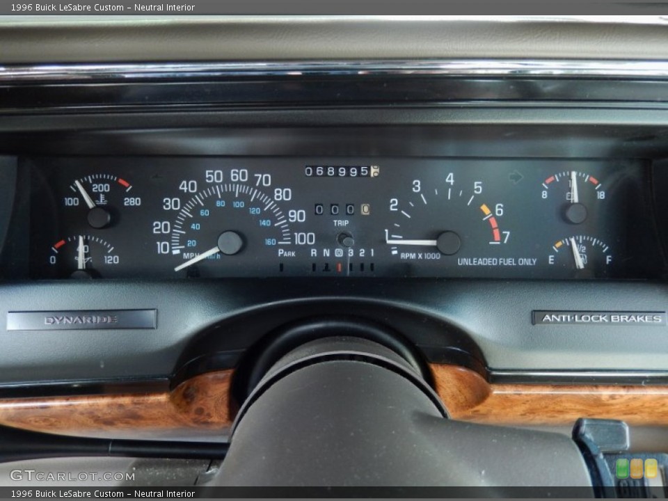 Neutral Interior Gauges for the 1996 Buick LeSabre Custom #84914539