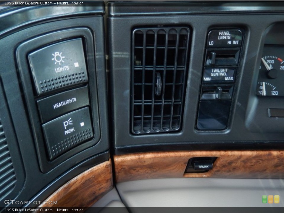 Neutral Interior Controls for the 1996 Buick LeSabre Custom #84914584