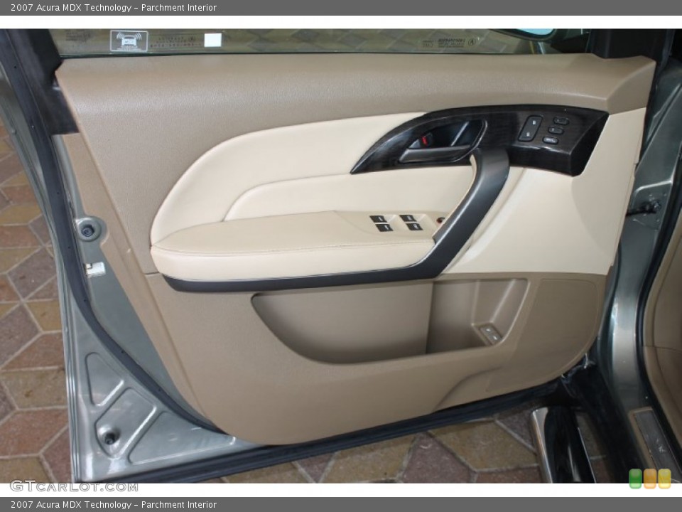 Parchment Interior Door Panel for the 2007 Acura MDX Technology #84915550
