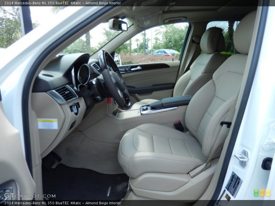 Almond Beige Interior Photo for the 2014 Mercedes-Benz ML 350 BlueTEC 4Matic #84917511