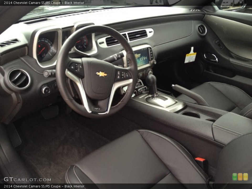 Black Interior Prime Interior for the 2014 Chevrolet Camaro SS/RS Coupe #84917923