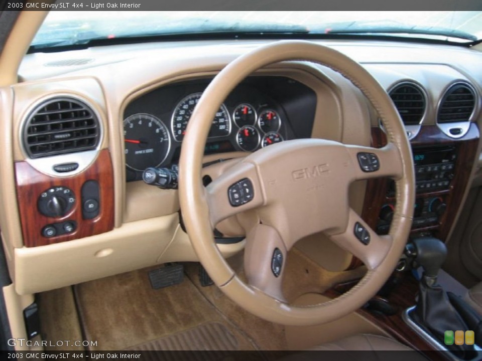 Light Oak Interior Steering Wheel for the 2003 GMC Envoy SLT 4x4 #84918136
