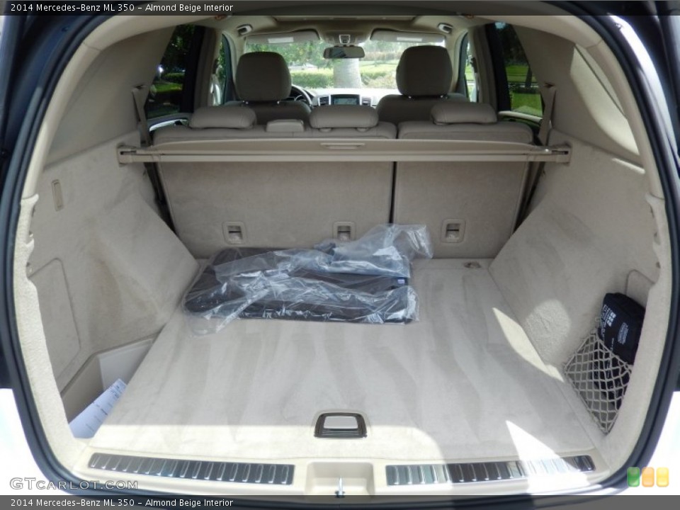 Almond Beige Interior Trunk for the 2014 Mercedes-Benz ML 350 #84918142