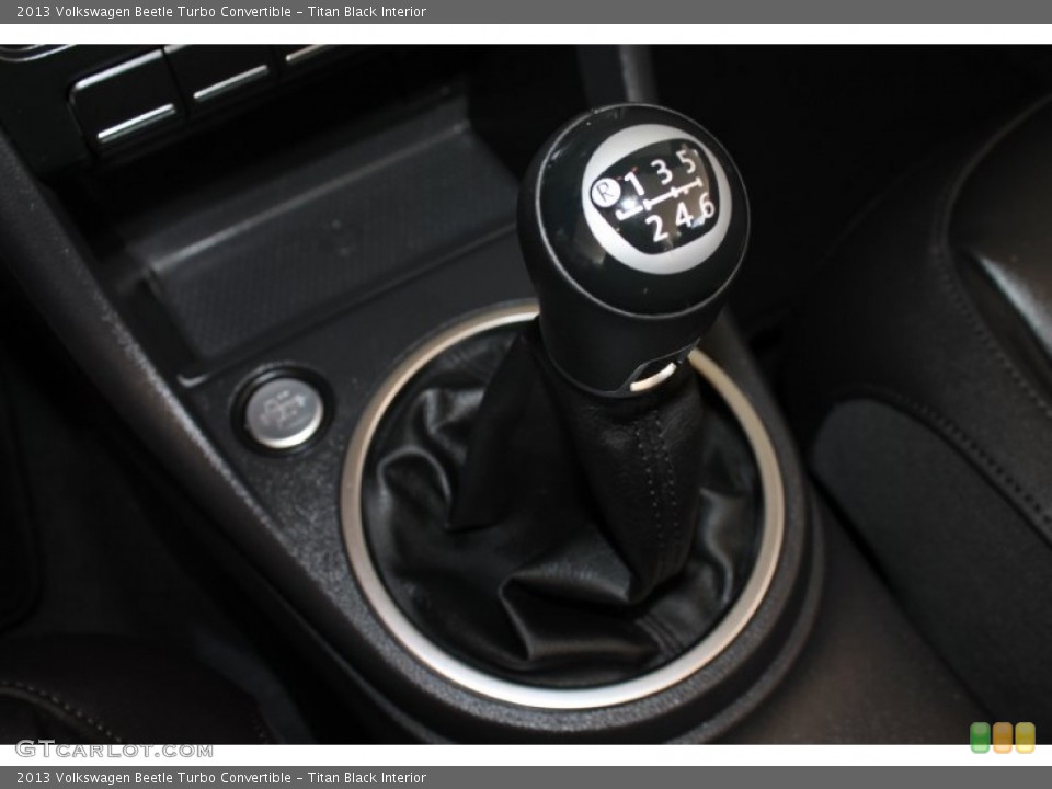 Titan Black Interior Transmission for the 2013 Volkswagen Beetle Turbo Convertible #84919300