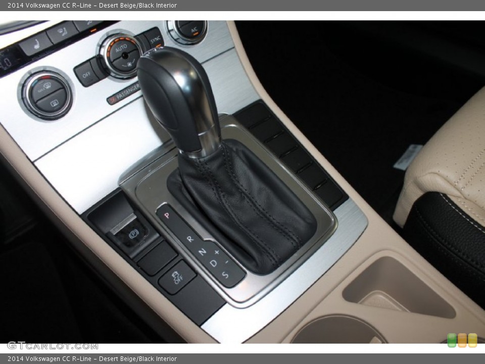 Desert Beige/Black Interior Transmission for the 2014 Volkswagen CC R-Line #84921743