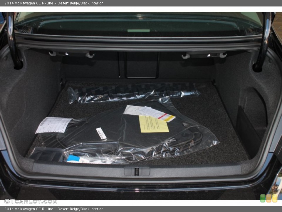 Desert Beige/Black Interior Trunk for the 2014 Volkswagen CC R-Line #84921935