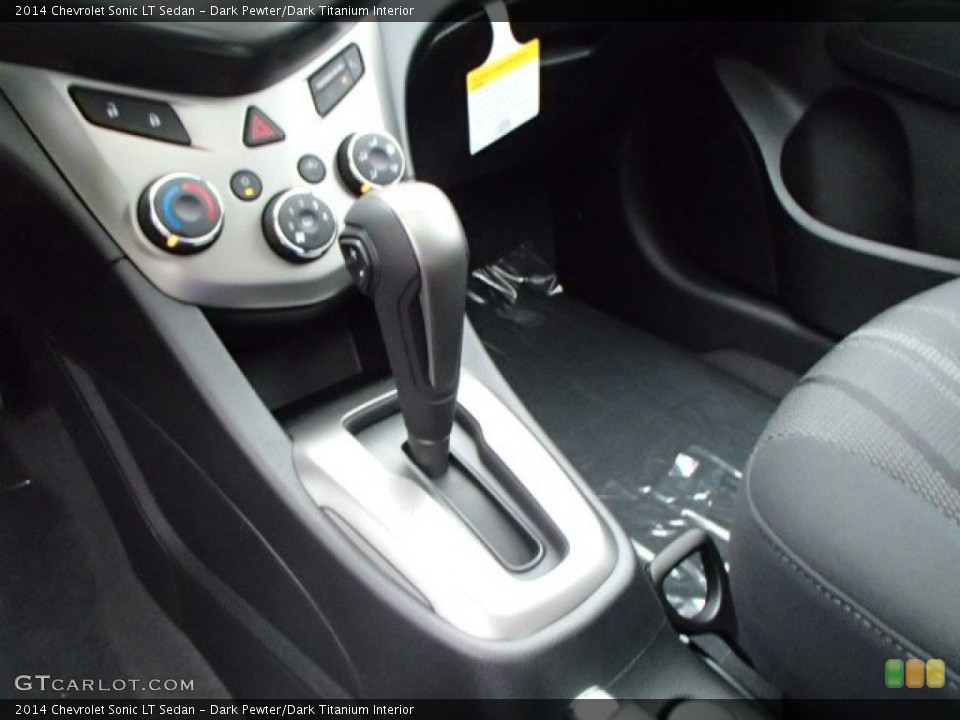 Dark Pewter/Dark Titanium Interior Transmission for the 2014 Chevrolet Sonic LT Sedan #84922267
