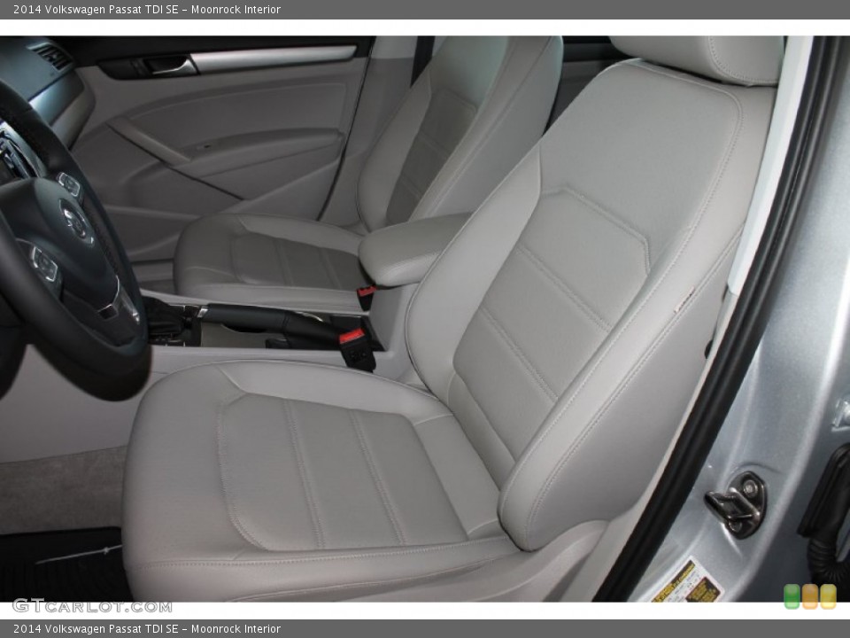 Moonrock Interior Front Seat for the 2014 Volkswagen Passat TDI SE #84923002