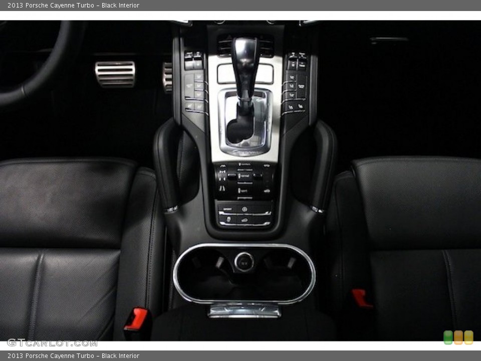 Black Interior Controls for the 2013 Porsche Cayenne Turbo #84934033