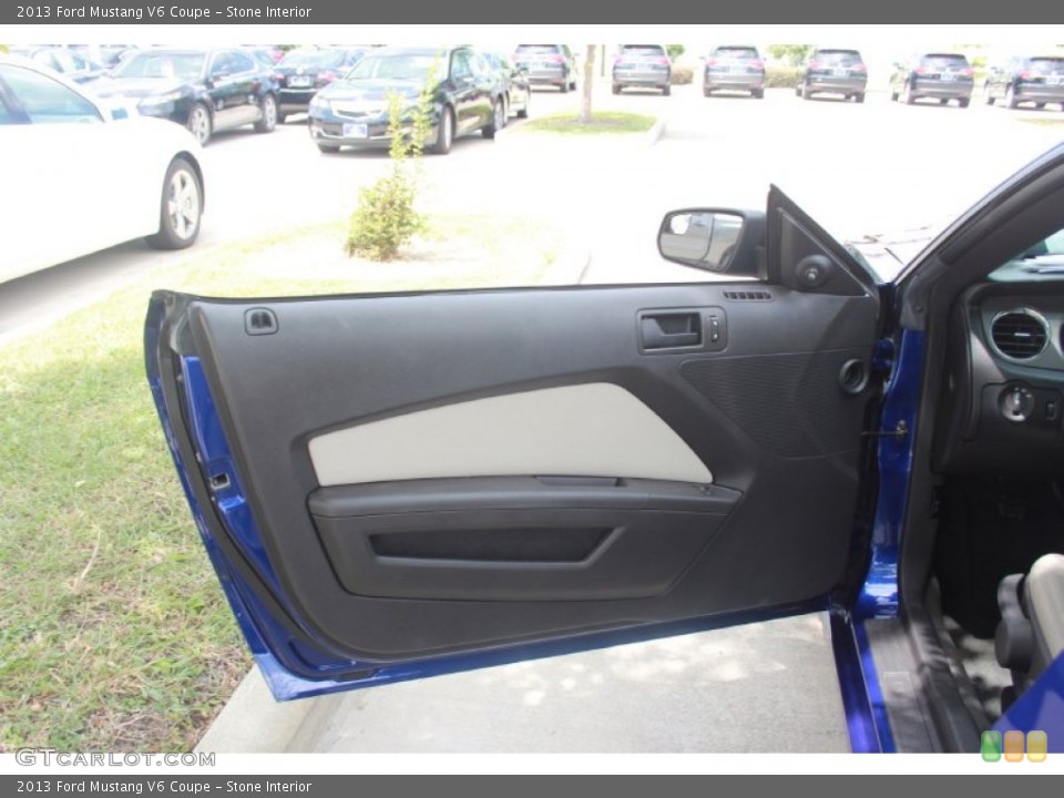 Stone Interior Door Panel for the 2013 Ford Mustang V6 Coupe #84934390