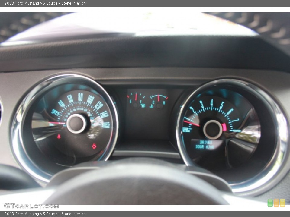 Stone Interior Gauges for the 2013 Ford Mustang V6 Coupe #84934777