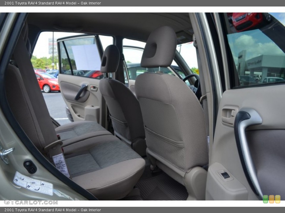 Oak Interior Rear Seat for the 2001 Toyota RAV4  #84936880