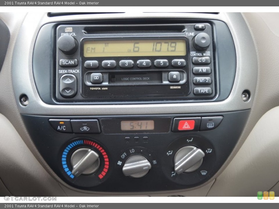 Oak Interior Audio System for the 2001 Toyota RAV4  #84936988