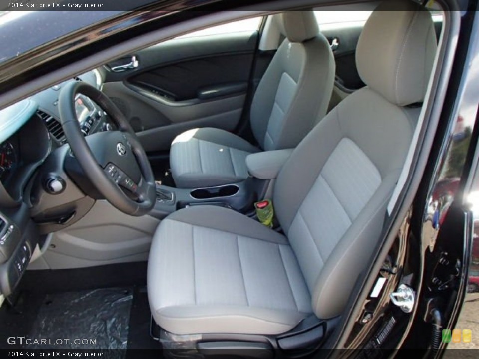 Gray Interior Front Seat for the 2014 Kia Forte EX #84937618