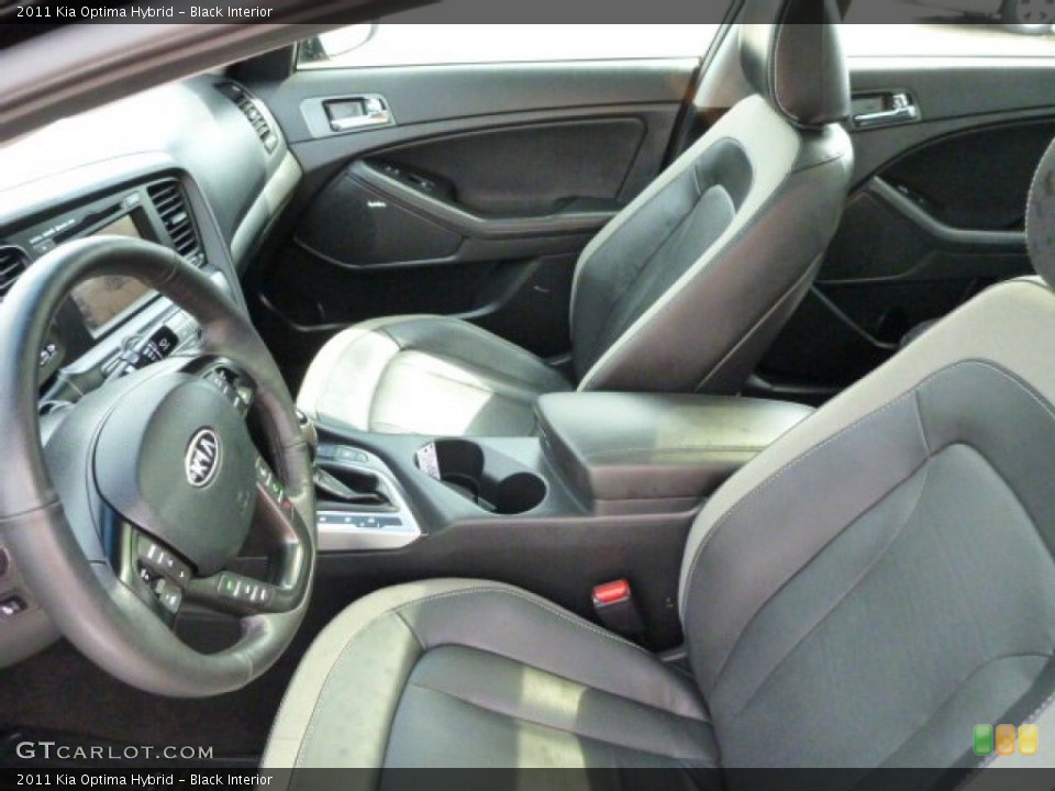Black Interior Photo for the 2011 Kia Optima Hybrid #84939289