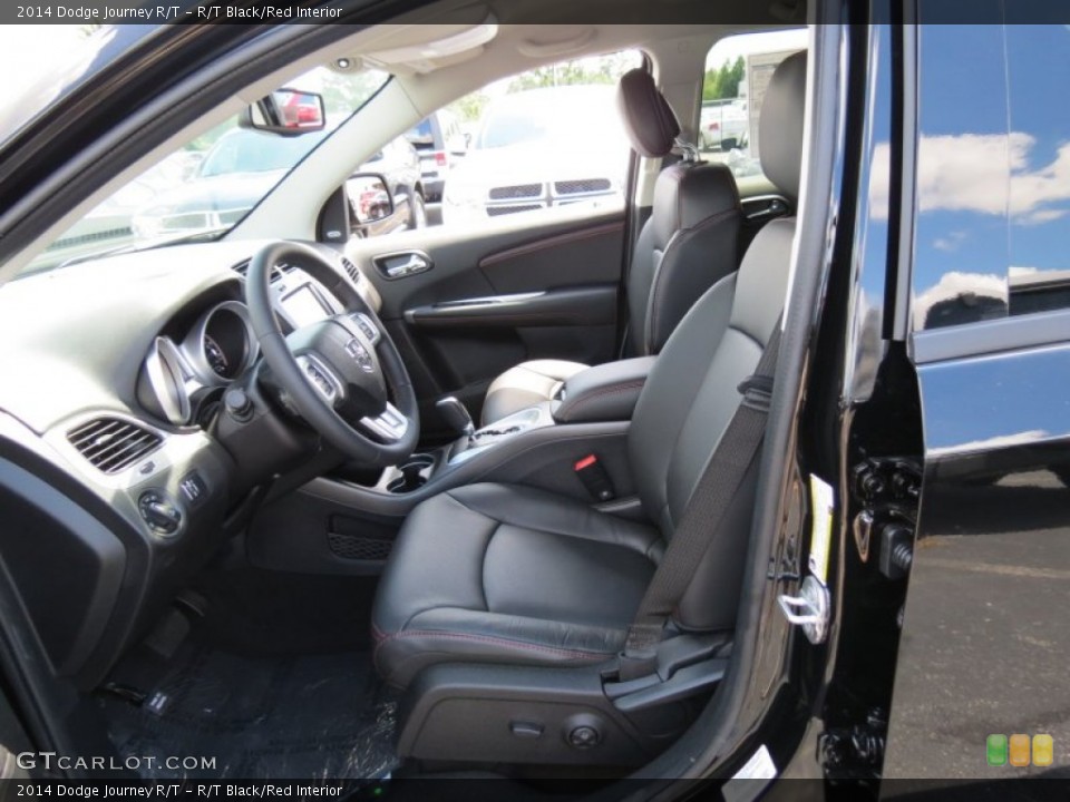 R/T Black/Red 2014 Dodge Journey Interiors