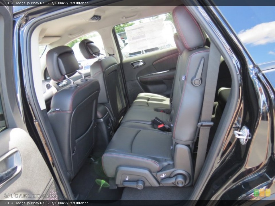 R/T Black/Red Interior Rear Seat for the 2014 Dodge Journey R/T #84942655