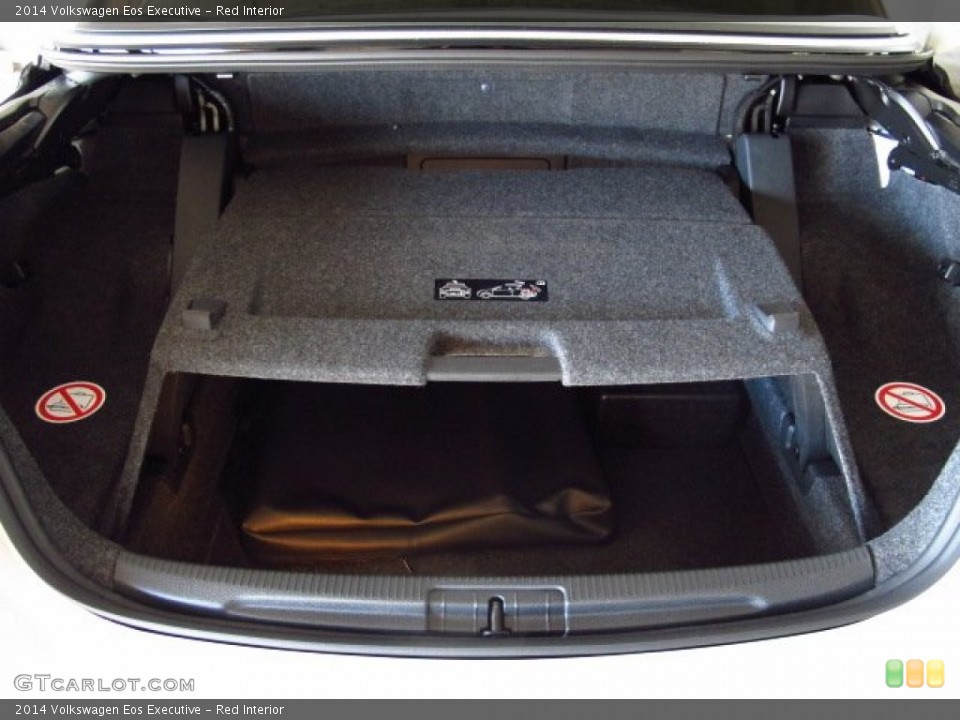 Red Interior Trunk for the 2014 Volkswagen Eos Executive #84947560