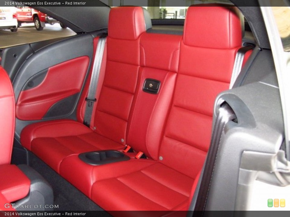 Red 2014 Volkswagen Eos Interiors