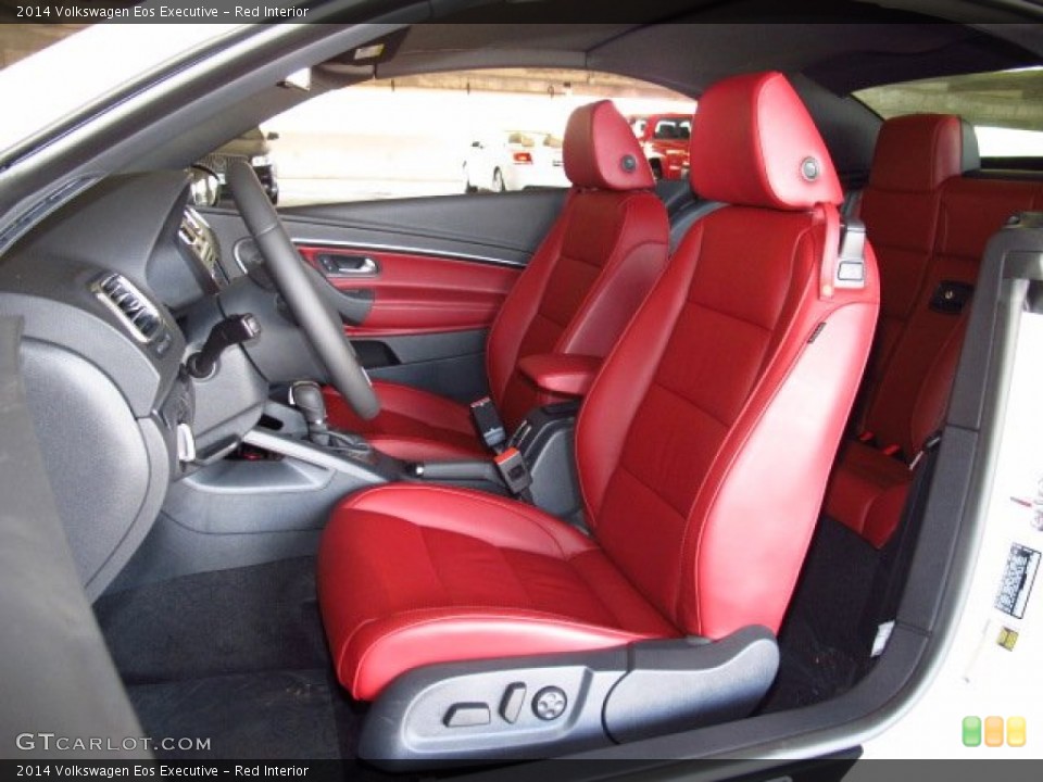 Red Interior Photo for the 2014 Volkswagen Eos Executive #84947621