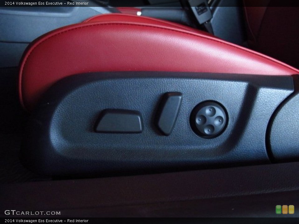 Red Interior Controls for the 2014 Volkswagen Eos Executive #84947707