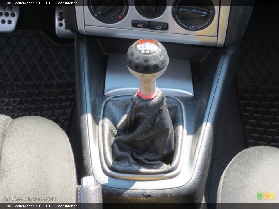 Black Interior Transmission for the 2003 Volkswagen GTI 1.8T #84948234