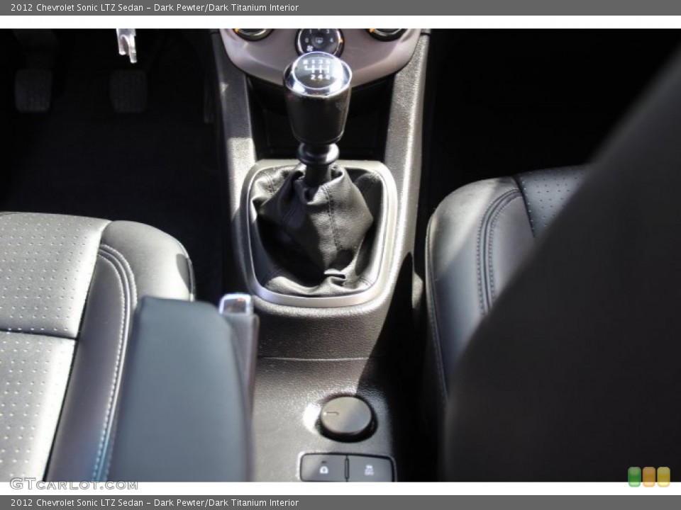 Dark Pewter/Dark Titanium Interior Transmission for the 2012 Chevrolet Sonic LTZ Sedan #84950128