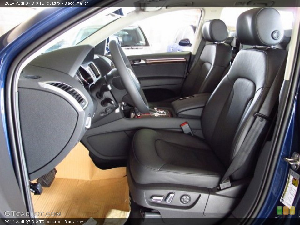 Black Interior Photo for the 2014 Audi Q7 3.0 TDI quattro #84950444