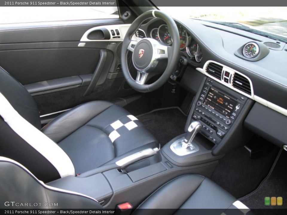 Black/Speedster Details Interior Dashboard for the 2011 Porsche 911 Speedster #84950845