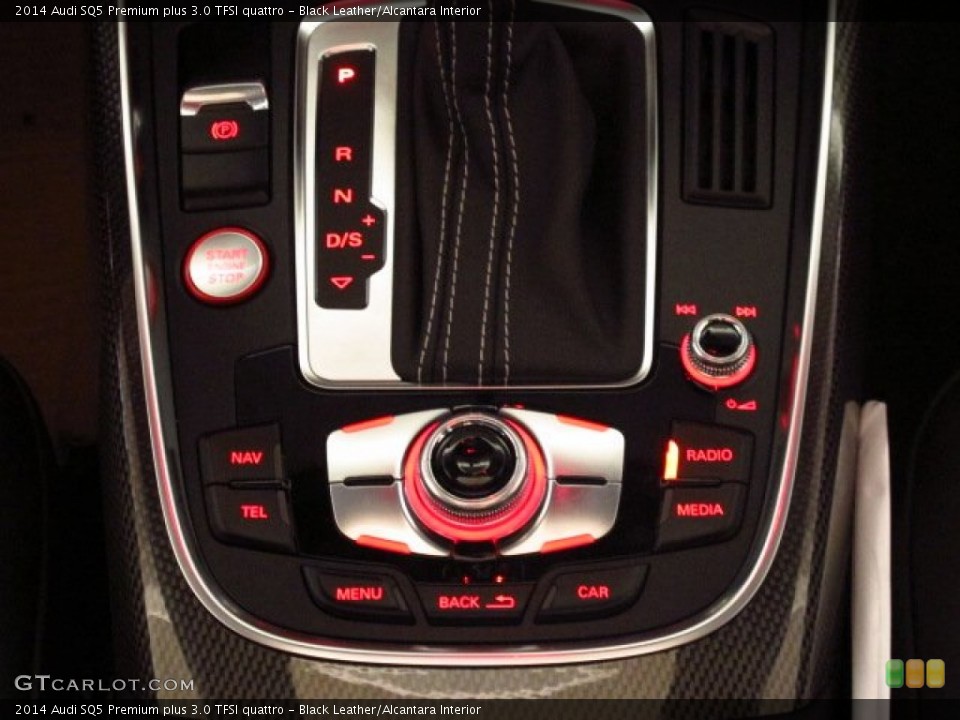 Black Leather/Alcantara Interior Controls for the 2014 Audi SQ5 Premium plus 3.0 TFSI quattro #84951826