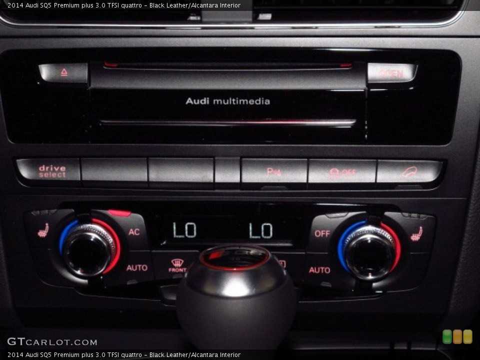 Black Leather/Alcantara Interior Controls for the 2014 Audi SQ5 Premium plus 3.0 TFSI quattro #84951835