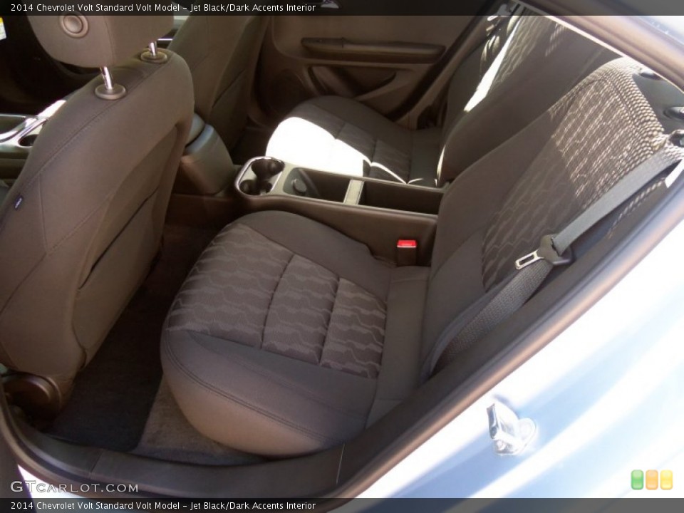Jet Black/Dark Accents Interior Rear Seat for the 2014 Chevrolet Volt  #84952598