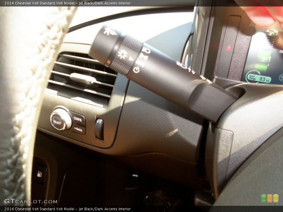 Jet Black/Dark Accents Interior Controls for the 2014 Chevrolet Volt  #84952807