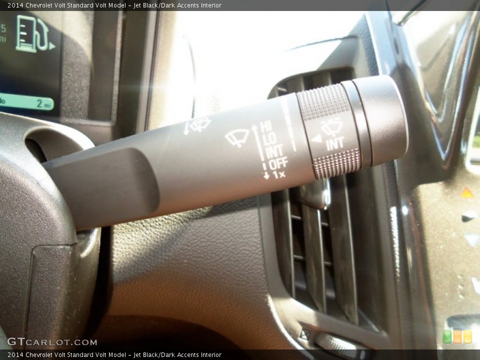 Jet Black/Dark Accents Interior Controls for the 2014 Chevrolet Volt  #84952828