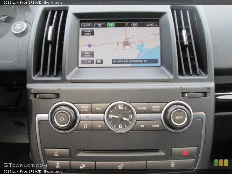 Ebony Interior Controls for the 2013 Land Rover LR2 HSE #84955324