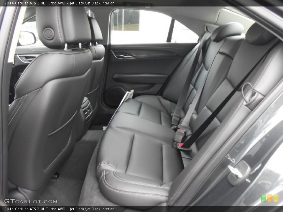 Jet Black/Jet Black Interior Rear Seat for the 2014 Cadillac ATS 2.0L Turbo AWD #84956117