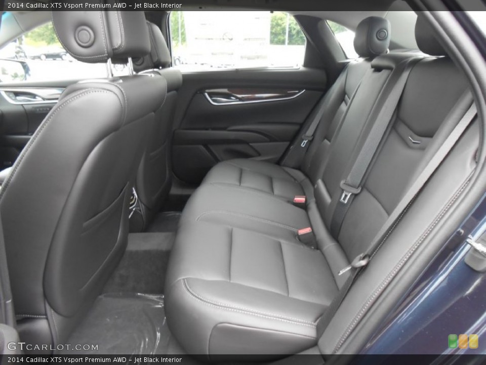 Jet Black Interior Rear Seat for the 2014 Cadillac XTS Vsport Premium AWD #84956389
