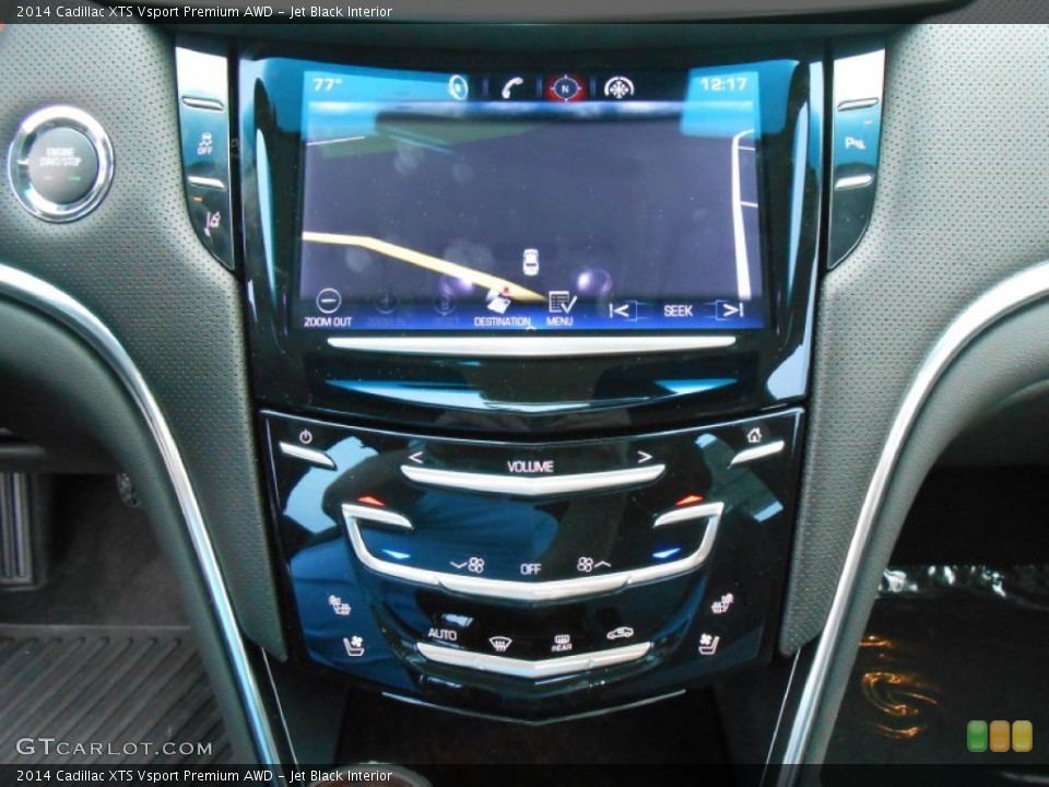 Jet Black Interior Controls for the 2014 Cadillac XTS Vsport Premium AWD #84956446