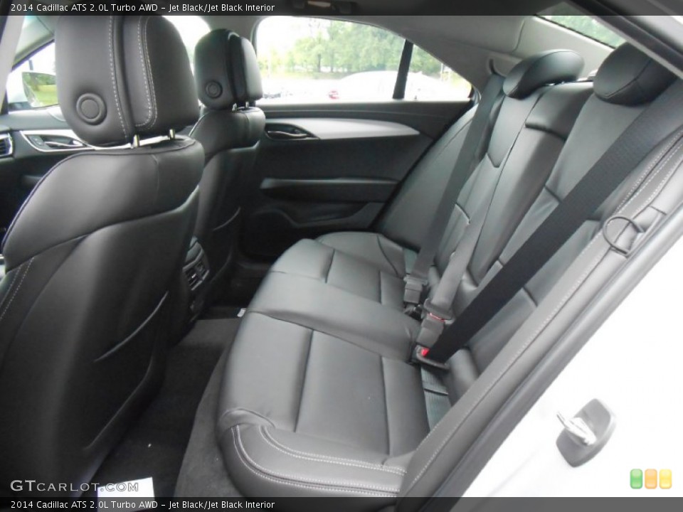 Jet Black/Jet Black Interior Rear Seat for the 2014 Cadillac ATS 2.0L Turbo AWD #84956662